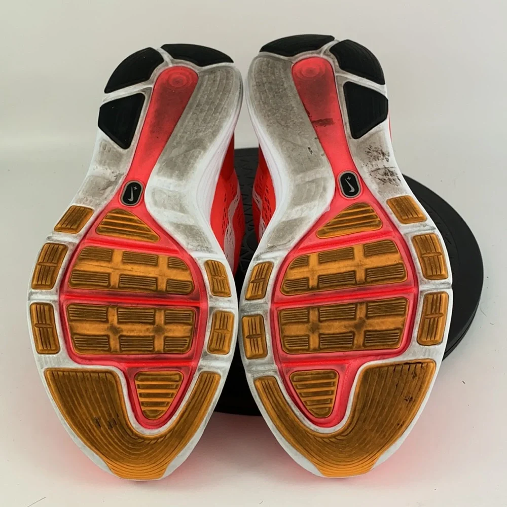 Nike Lunarglide+ 5 Mango Athletic Running Shoes 599395-601 Women's Size 9.5 - Picture 10 of 12